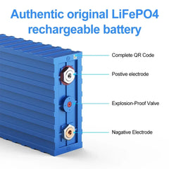 4PCS-16PCS Lifepo4 Battery 3.2V 200Ah DIY RV EV Boats Yacht Vans Home Energy Storage System Cell Pack